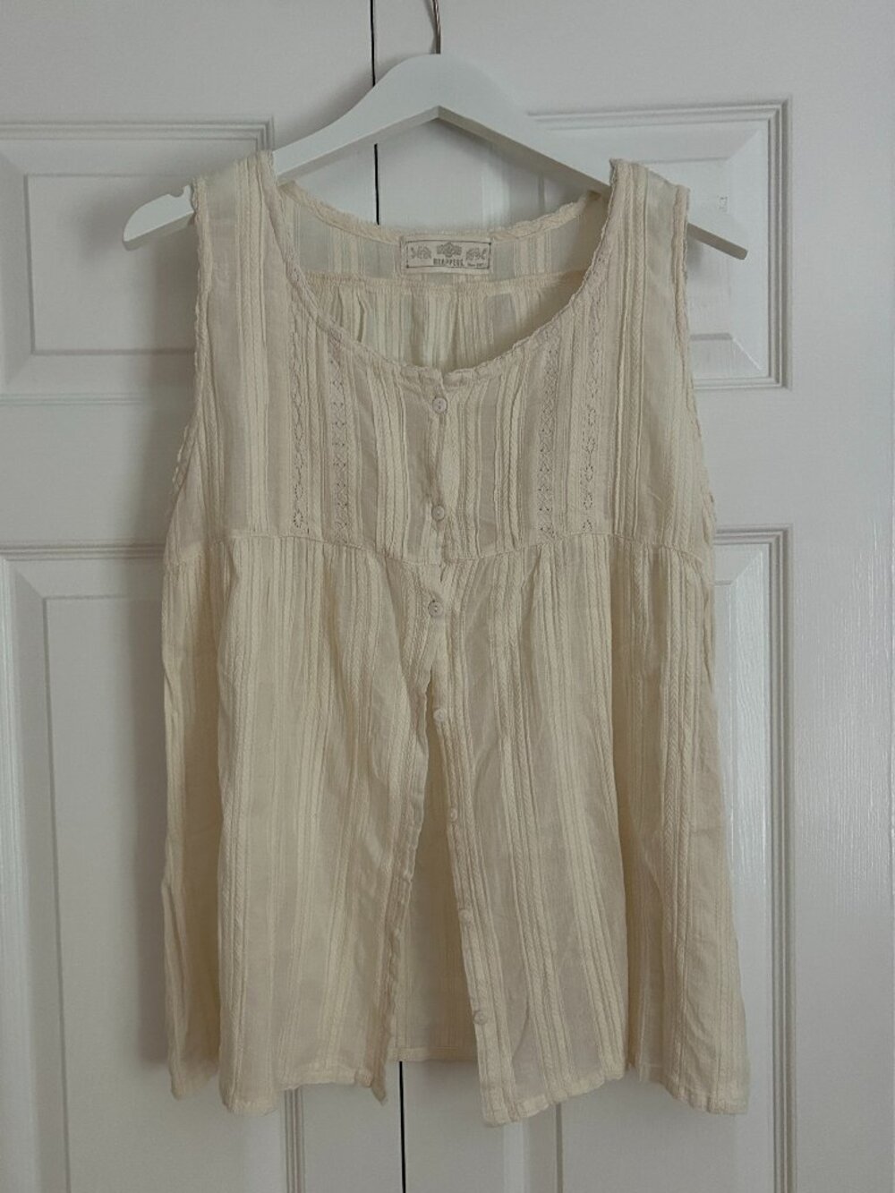Japanese Brand Romantic Lace Button Top